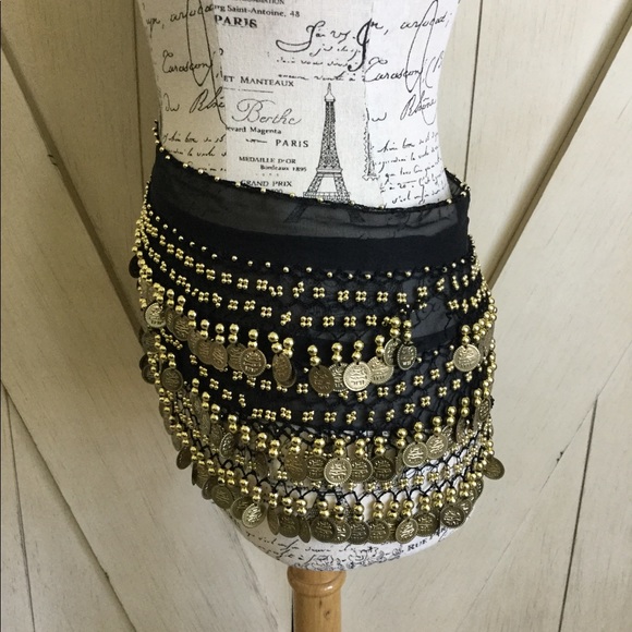 🖤⭐️Bellydancer Hip Scarf⭐️🖤 - Picture 2 of 7